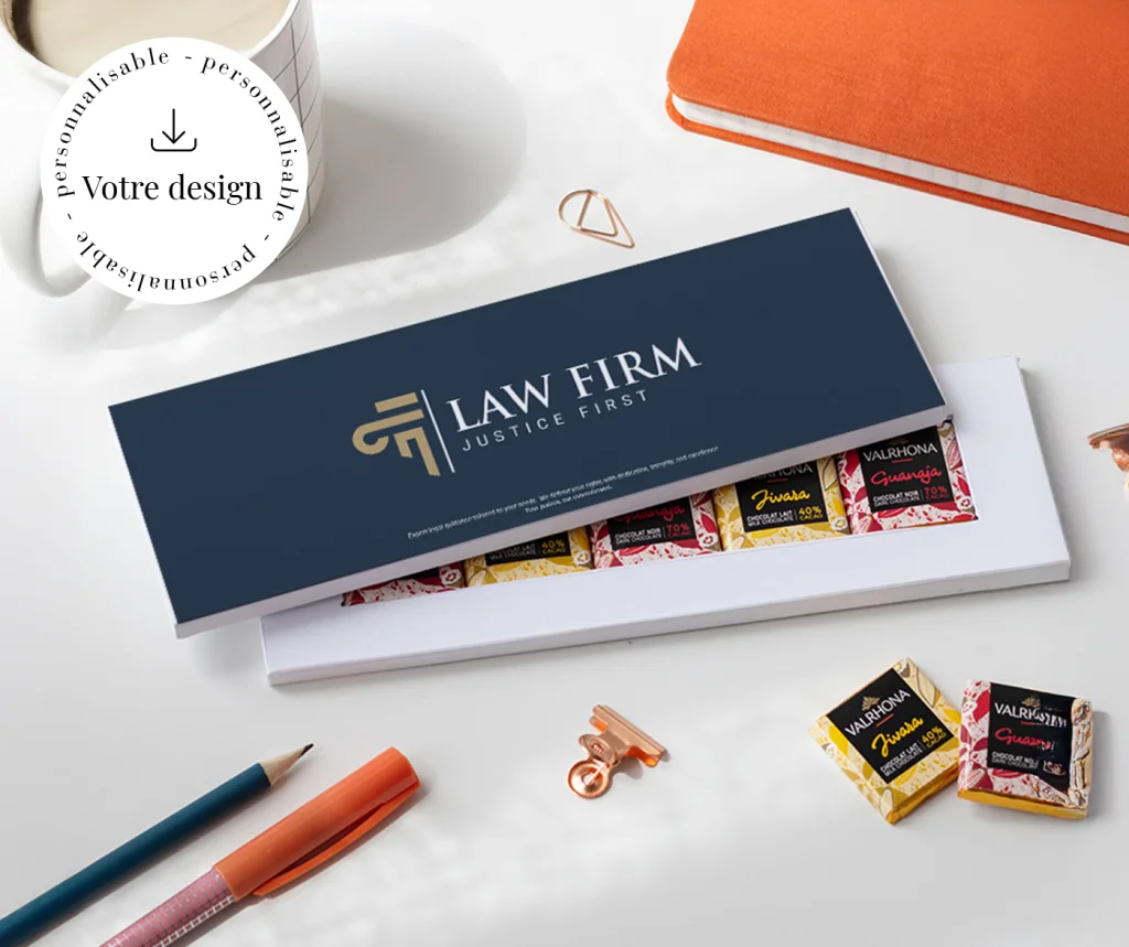 Etui chocolat sur mesure